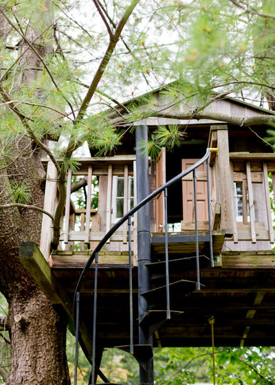 Traditional Exterior by Rikki Snyder