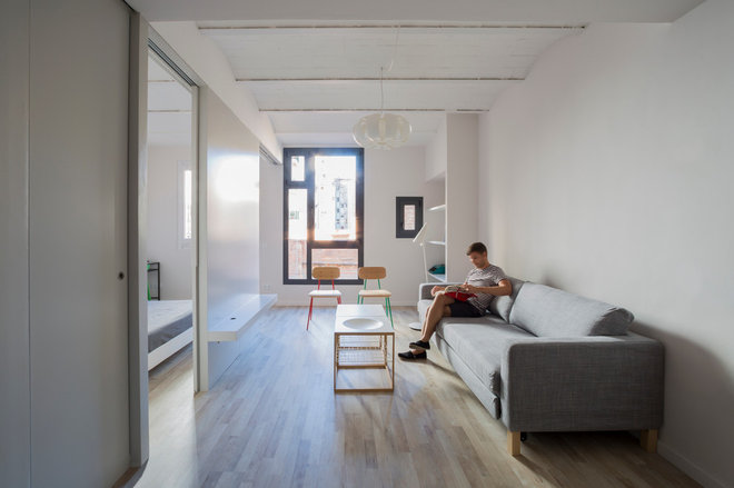 Contemporáneo Salón by Nook Architects