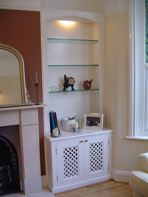 Alcove Living Room Design Ideas, Remodels & Photos Houzz
