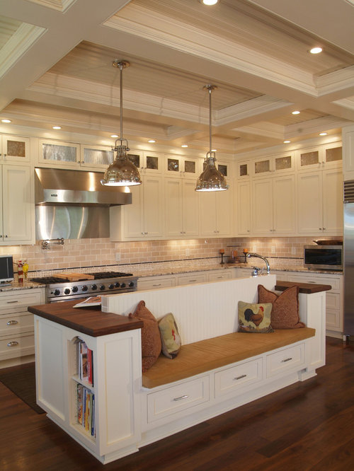 Kitchen Island Benches Home Design Ideas, Pictures, Remodel and Decor