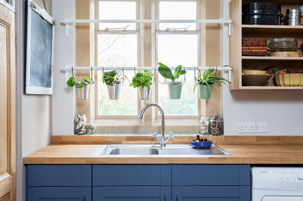 Farmhouse Laundry Room by Chris Snook