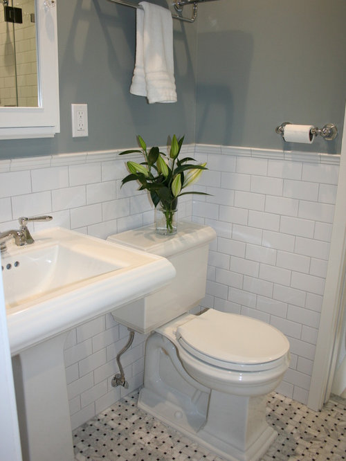 Traditional 3/4 Bathroom Design Ideas, Remodels & Photos