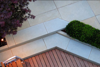 Contemporary Patio by MyLandscapes