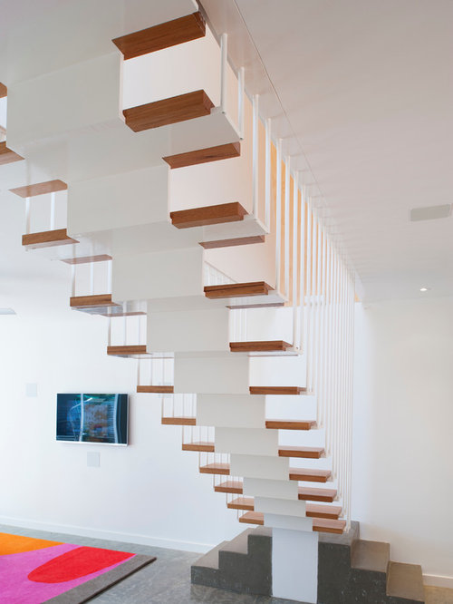 Hanging Stair Home Design Ideas, Pictures, Remodel and Decor