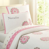 Dahlia Medallion Quilted Bedding