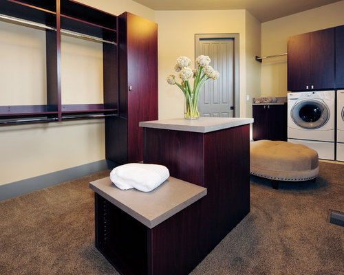 Washer Dryer In Master Closet Home Design Ideas, Pictures, Remodel and