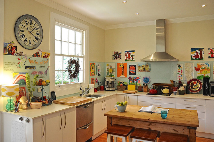 Eclectic Kitchen by Luci.D Interiors
