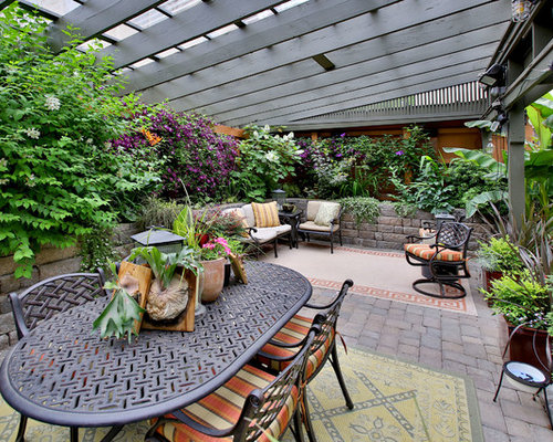 Brick Half Wall Home Design Ideas, Pictures, Remodel and Decor