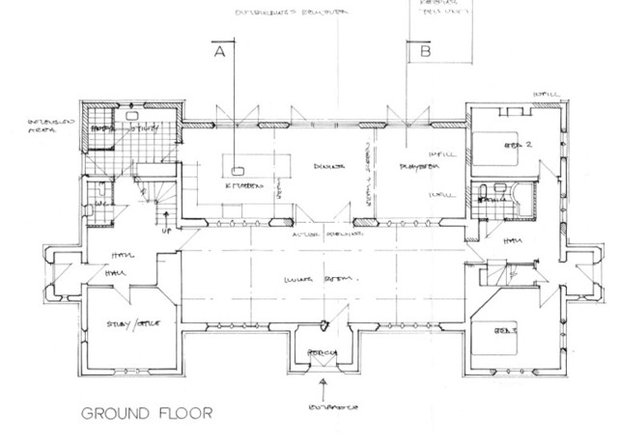 Traditional Floor Plan Before pics