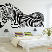 Zebra Wall Decal by Chamber Decals