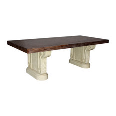 dining tables table stone mediterranean cast