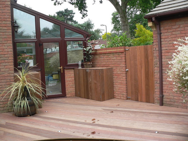 Eclectic Exterior by Kingfisher Decking