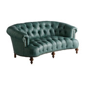 Old Hickory Tannery Turquoise Sofa