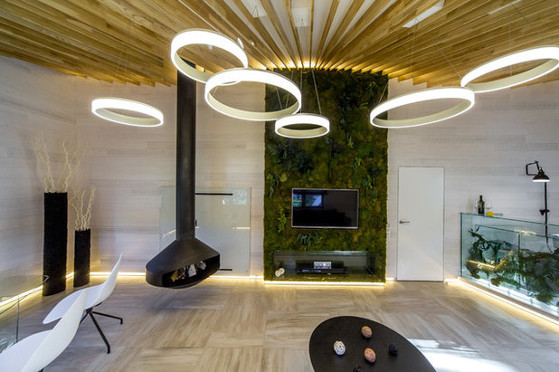 Современный Гостиная by Михаил Новинский (MNdesign)