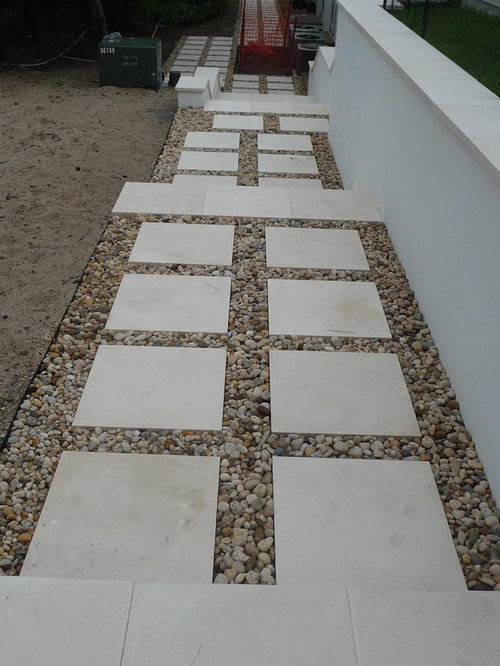 Limestone Walkway Home Design Ideas, Pictures, Remodel and