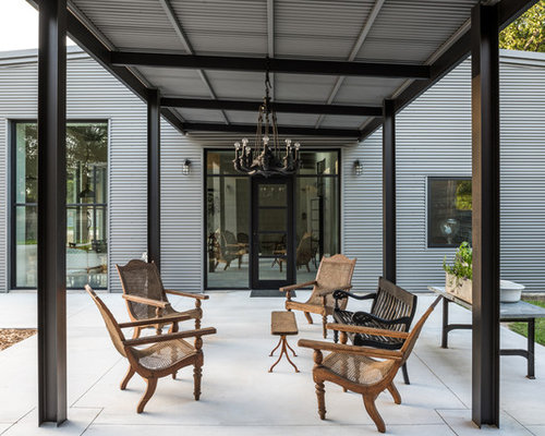 Industrial Outdoor Design Ideas, Remodels & Photos