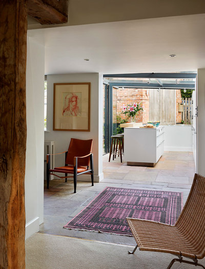 Contemporary Hallway & Landing by bulthaup by Kitchen Architecture