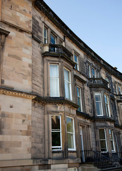 Traditional Exterior Edinburgh West End Apartment