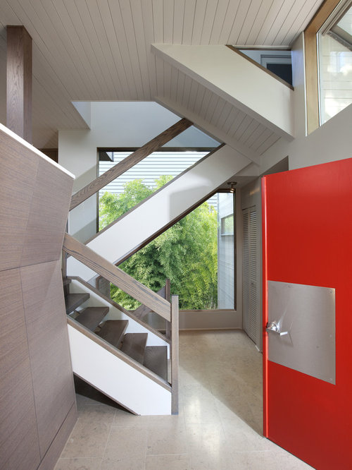 Modern Hallway Home Design Ideas, Pictures, Remodel and Decor