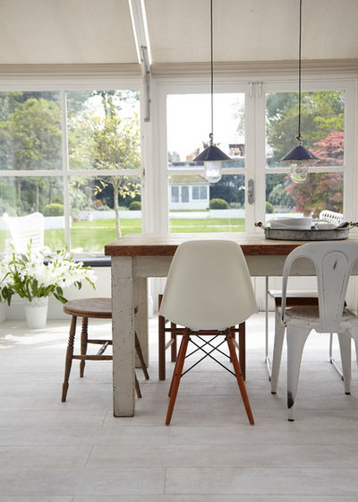 Transitional Dining Room by Blakes London