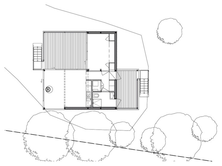 Современный План этажа by Arkitekt Mats Fahlander