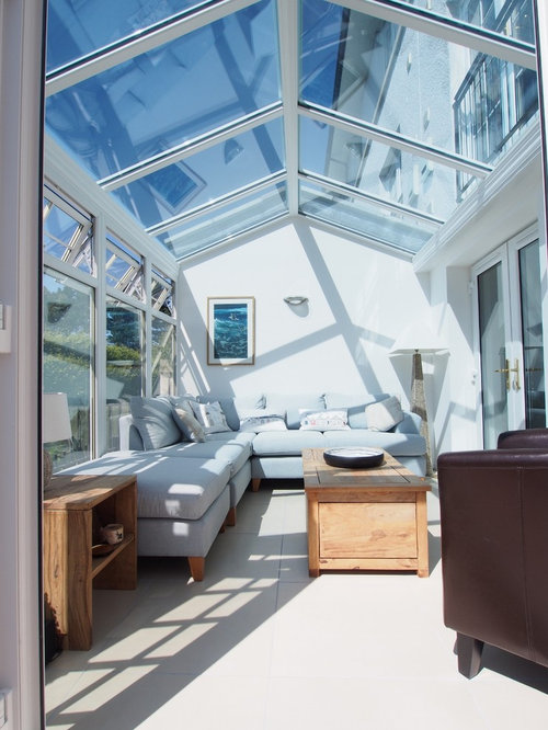 Narrow Sunroom Home Design Ideas, Pictures, Remodel and Decor