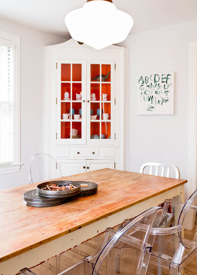 Eclectic Dining Room by Rikki Snyder