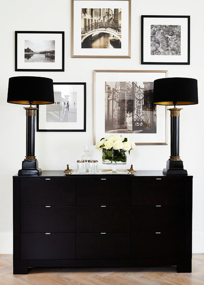 Transitional Hallway & Landing Chelsea Park Gardens | London | SW3