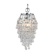 Crystal Teardrop Mini Chandelier