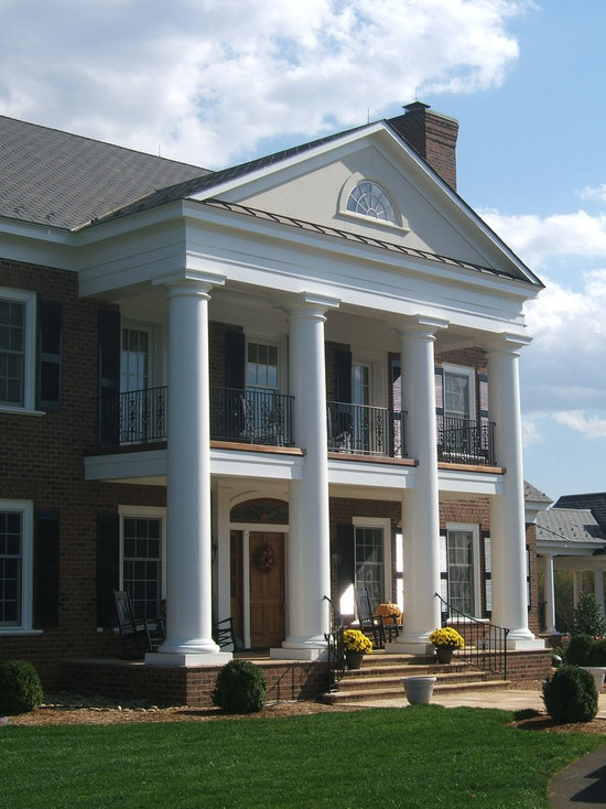 Colonial Style Porch Design Ideas, Pictures, Remodel & Decor