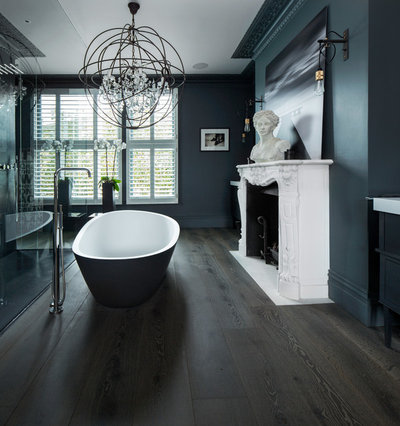 Eclectic Bathroom by The Reclaimed Flooring Company