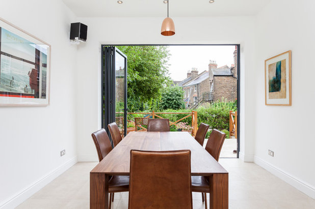 Contemporary Dining Room by Design Squared Ltd