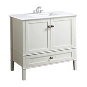 Bath Vanity in Soft White