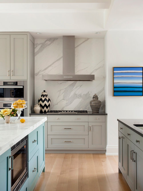 Blue Gray Kitchen Design Ideas & Remodel Pictures Houzz