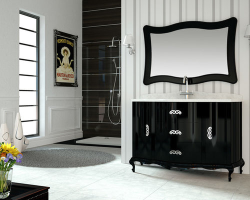 Muebles de baño estilo neoclásico