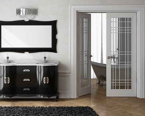 Muebles de baño estilo neoclásico