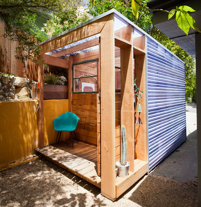 Compact Shed Makes Room for Storage, Creativity and Style