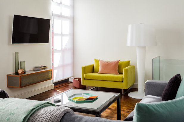 Contemporary Living Room by Michelle Chaplin Interiors