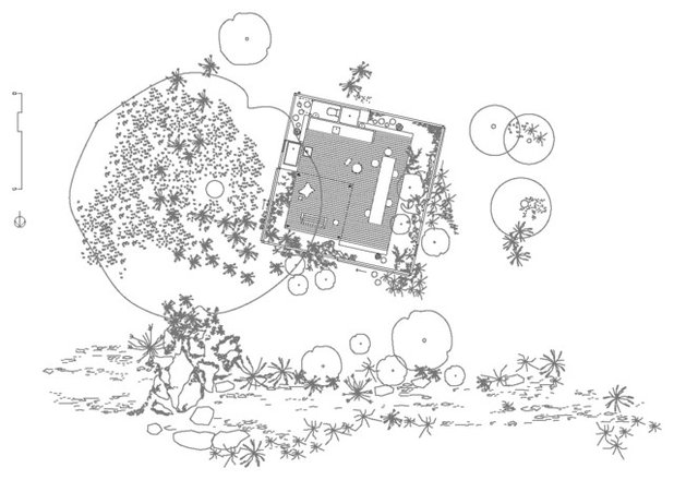 Contemporary Site And Landscape Plan by Baracco + Wright Architects