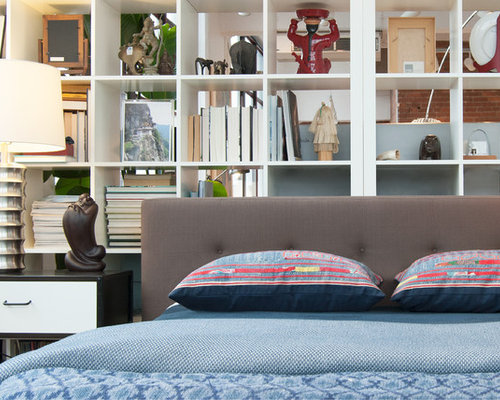 See-Through Bookcase Home Design Ideas, Pictures, Remodel and Decor