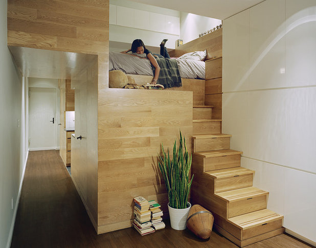 Contemporary Bedroom by Jordan Parnass Digital Architecture