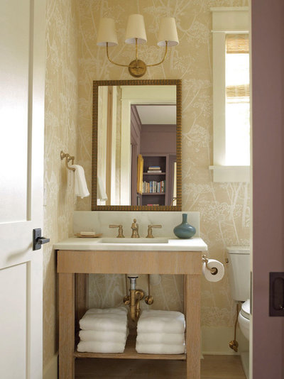 Transitional Bathroom by Historical Concepts