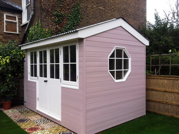 Eclectic Garden Shed and Building by Brian O'Tuama Architects