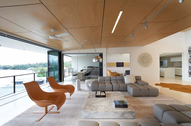 Modern Living Room by D'Cruz Design Group Sydney Interior Designers