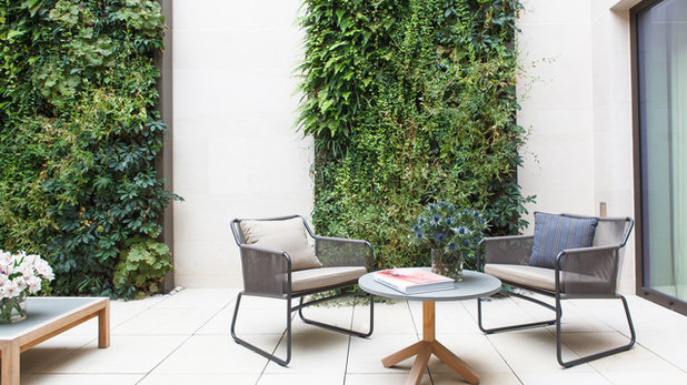 Contemporary Terrace & Balcony by Randle Siddeley