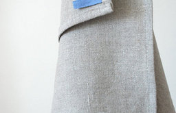 Natural Modern Dot Tea Towel by Manusmade