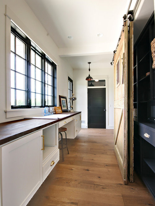 Hallway Desk Home Design Ideas, Pictures, Remodel and Decor