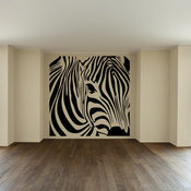 Zebra Square Wall Decal
