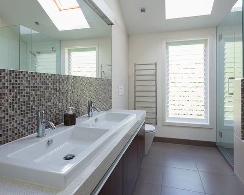 Auckland Bathroom Design Ideas, Renovations amp; Photos with an Alcove 