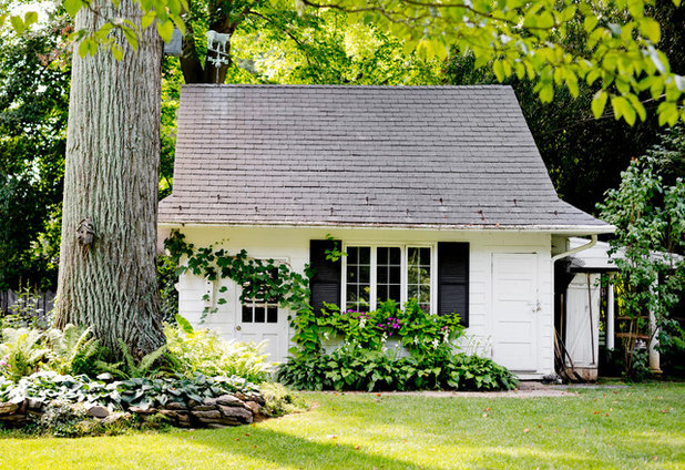 Traditional Exterior by Rikki Snyder